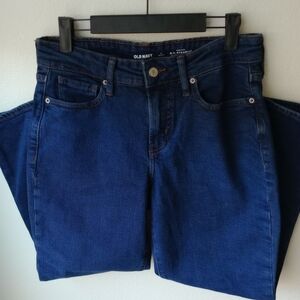 Old Navy Women's Indigo Straight Leg Jeans